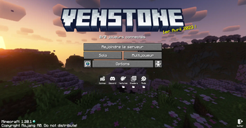 Main menu