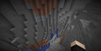 Silicium in a cave