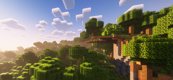 The Overworld with Complementary Shaders!