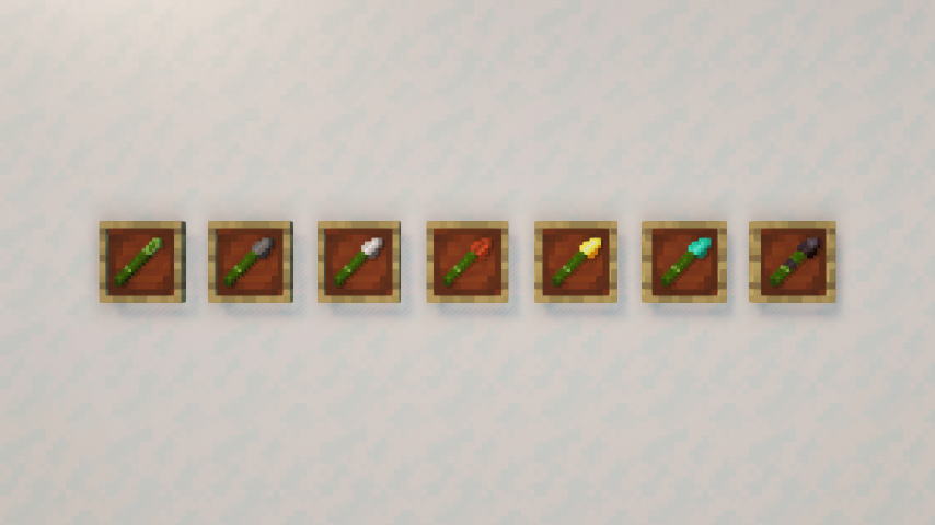 Bamboo Spear Item Textures