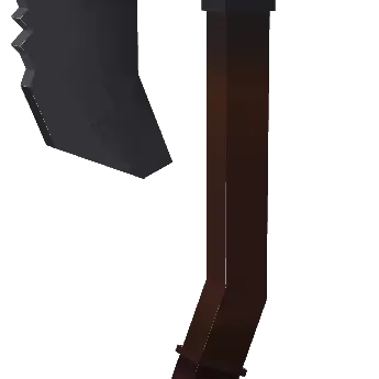 Custom iron axe