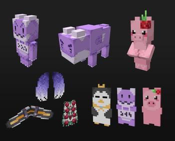 Elytra & Mascots by Potatoooo_W