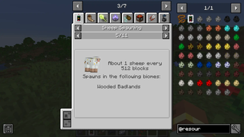 Sheep Spawning Category