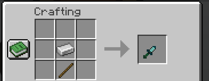 Recipe For Iron Dagger