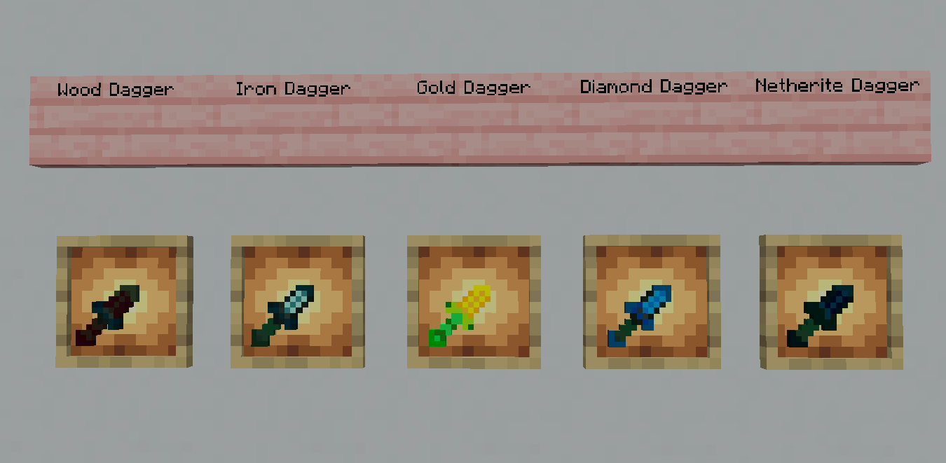 The Diffrent Daggers