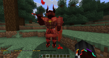 Demon Knight model for npc