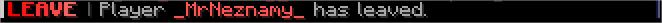 Example Leave Message