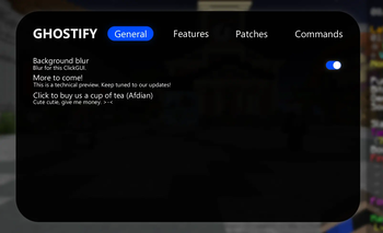 Fancy Click GUI
