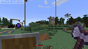 Loaded area with farms (on discrete graphics)