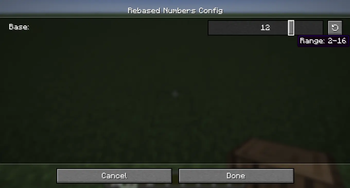 Rebased's Config Screen