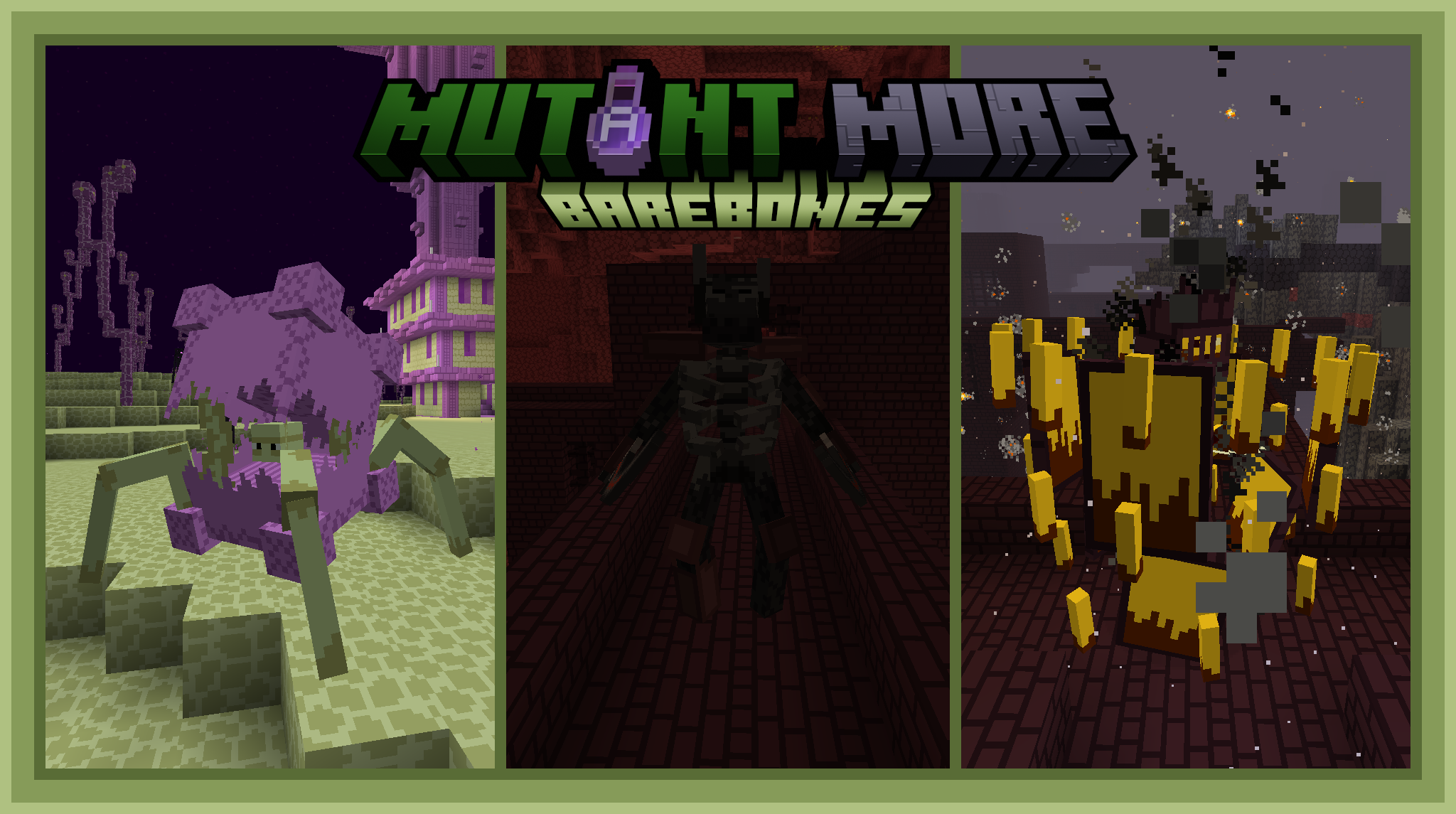Mutant More Barebones - Minecraft Resource Pack