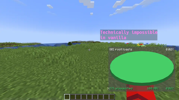 Example of selection cursor