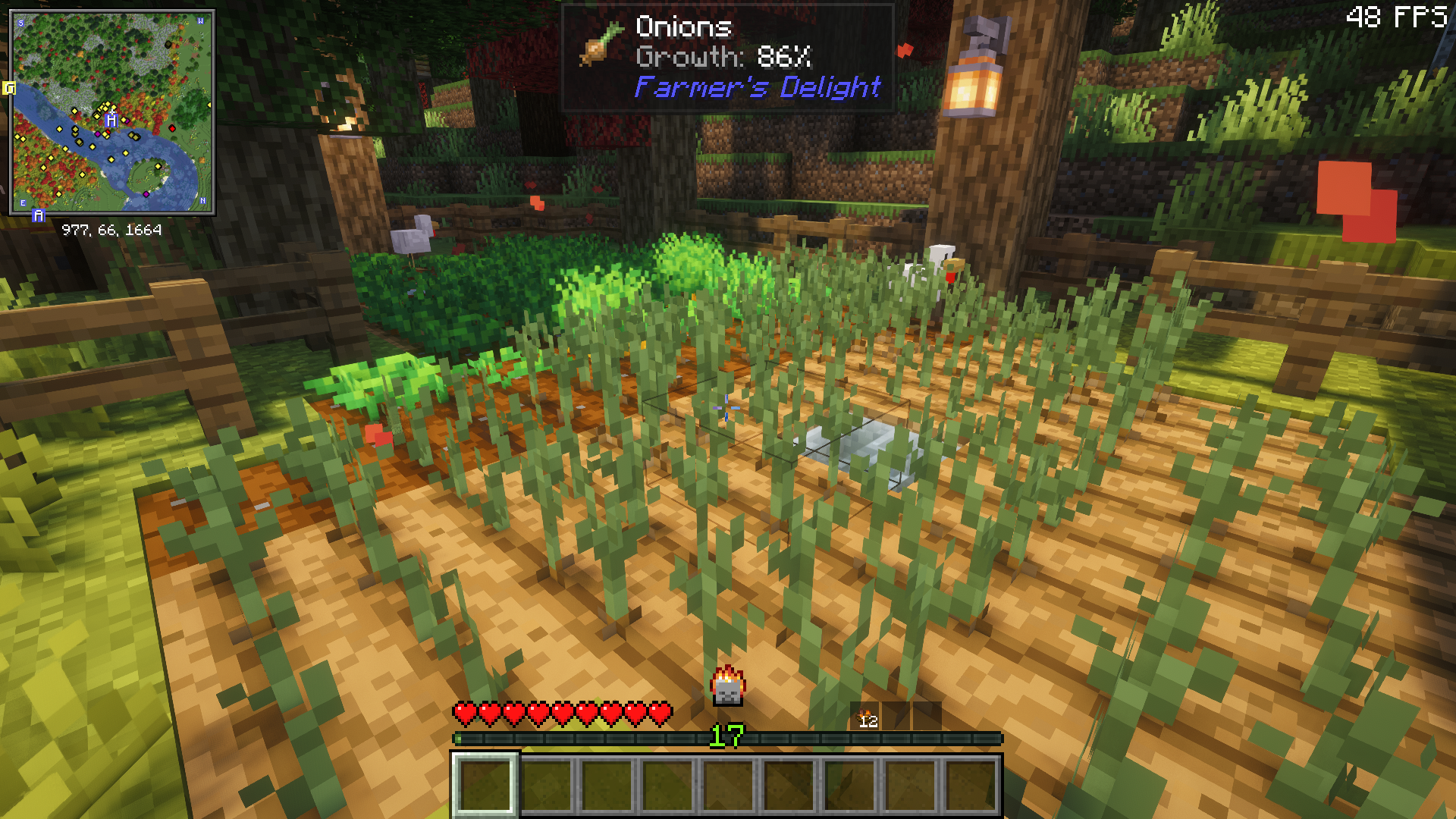 Crops from Farmer's Delight