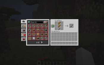 Craft Compressed Wooden Sword