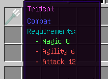 Trident default requirements