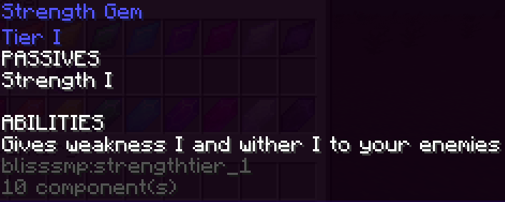 this is an example of the strength gem