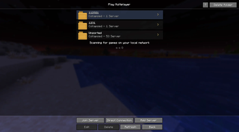 Server Folders Screenshot 1