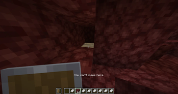 You can't sleep here.