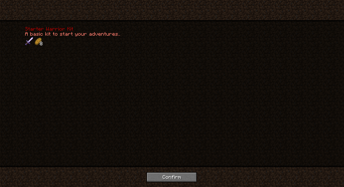 Kit Selection Gui