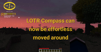 LOTR Compass can now be effortless moved around