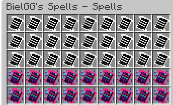 The Creative Tab for the SPELLS