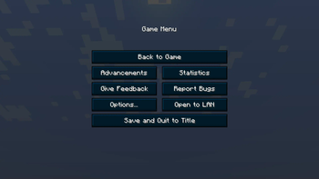 Game Menu