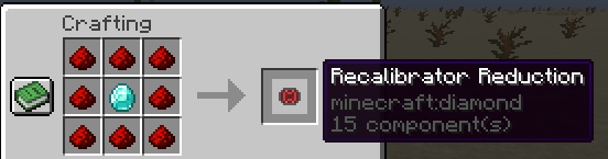 Recalibrator Reduction Recipe