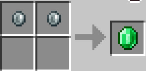 2 Silver Coins -> 1 Emerald