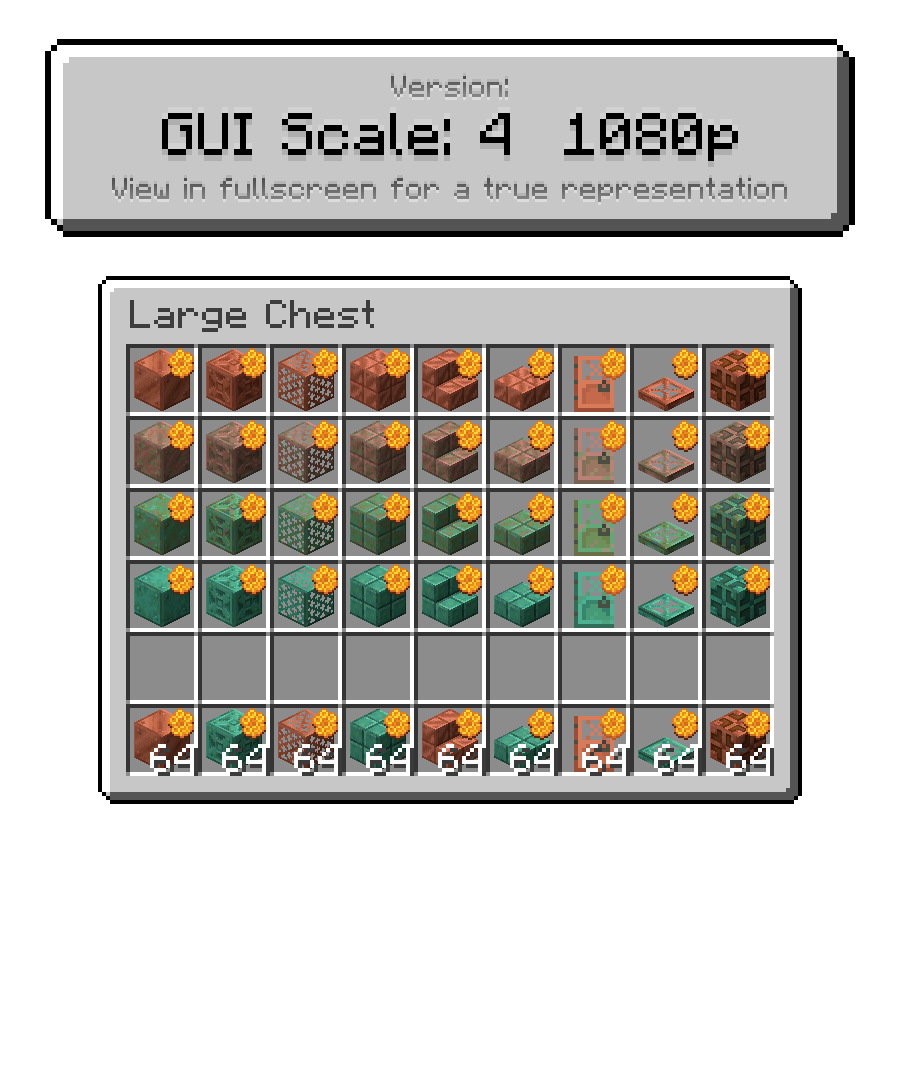 GUI Scale: 4 Version