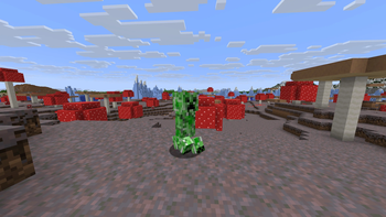 Creeper without resourcepack (day)