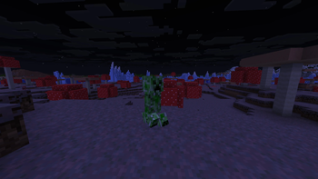Creeper without resourcepack (night)