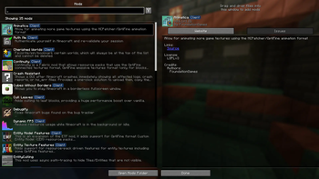 Mod menu