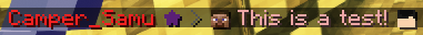 Yes my skin has a modified steve under the mask.
Also on the right, the default chat head for missing skins.