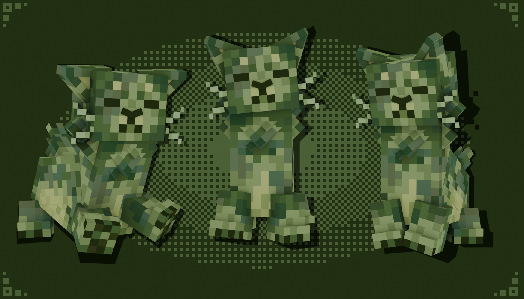 Minecraft cat creeper on sale