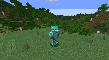 Lighter Diamond Armor and Tools