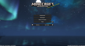 Main Menu