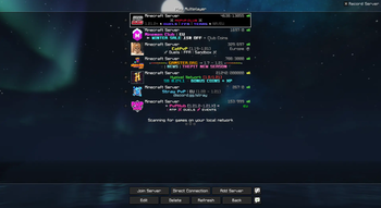 Multiplayer Menu