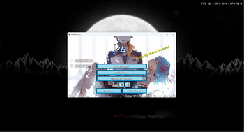 Windowed Main Menu