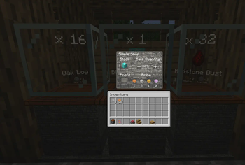 shop interface