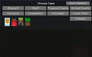 Choose Capes