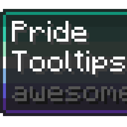Gay MLM Pride Flag Tooltip (7-Color Turned)