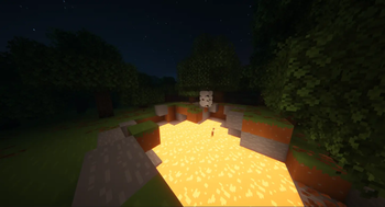 lava pool