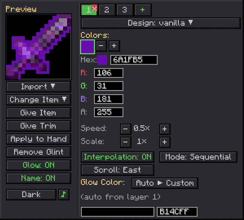 New Wand GUI