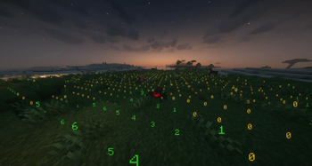 Mob Spawn Visualization (Light Level)