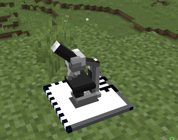 Coming soon microscope block