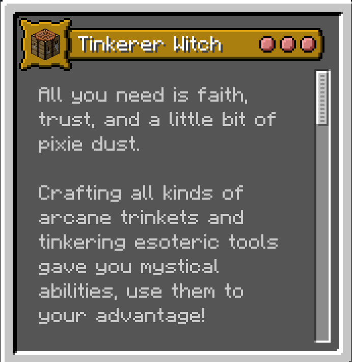 Tinkerer Witch