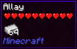 Allay's tooltip in WTHIT