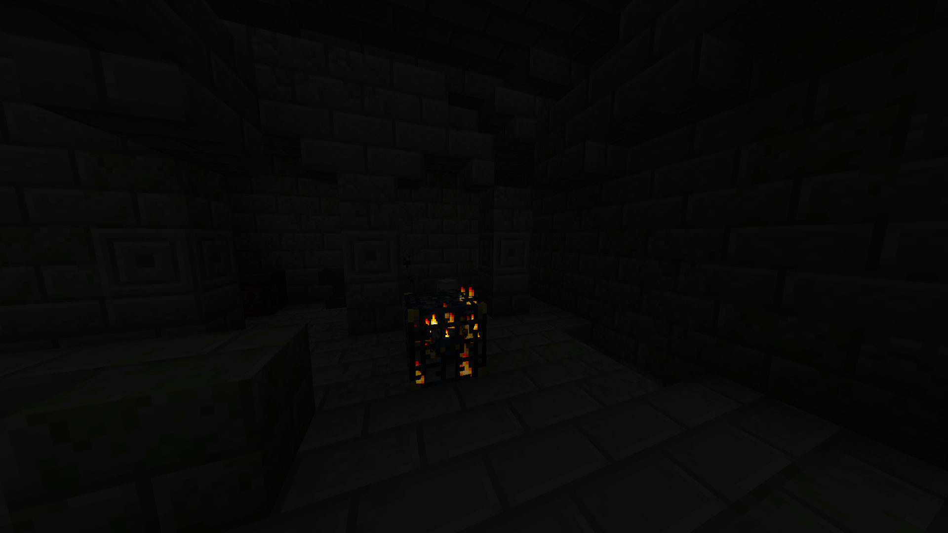 Golden spawner in dungeon