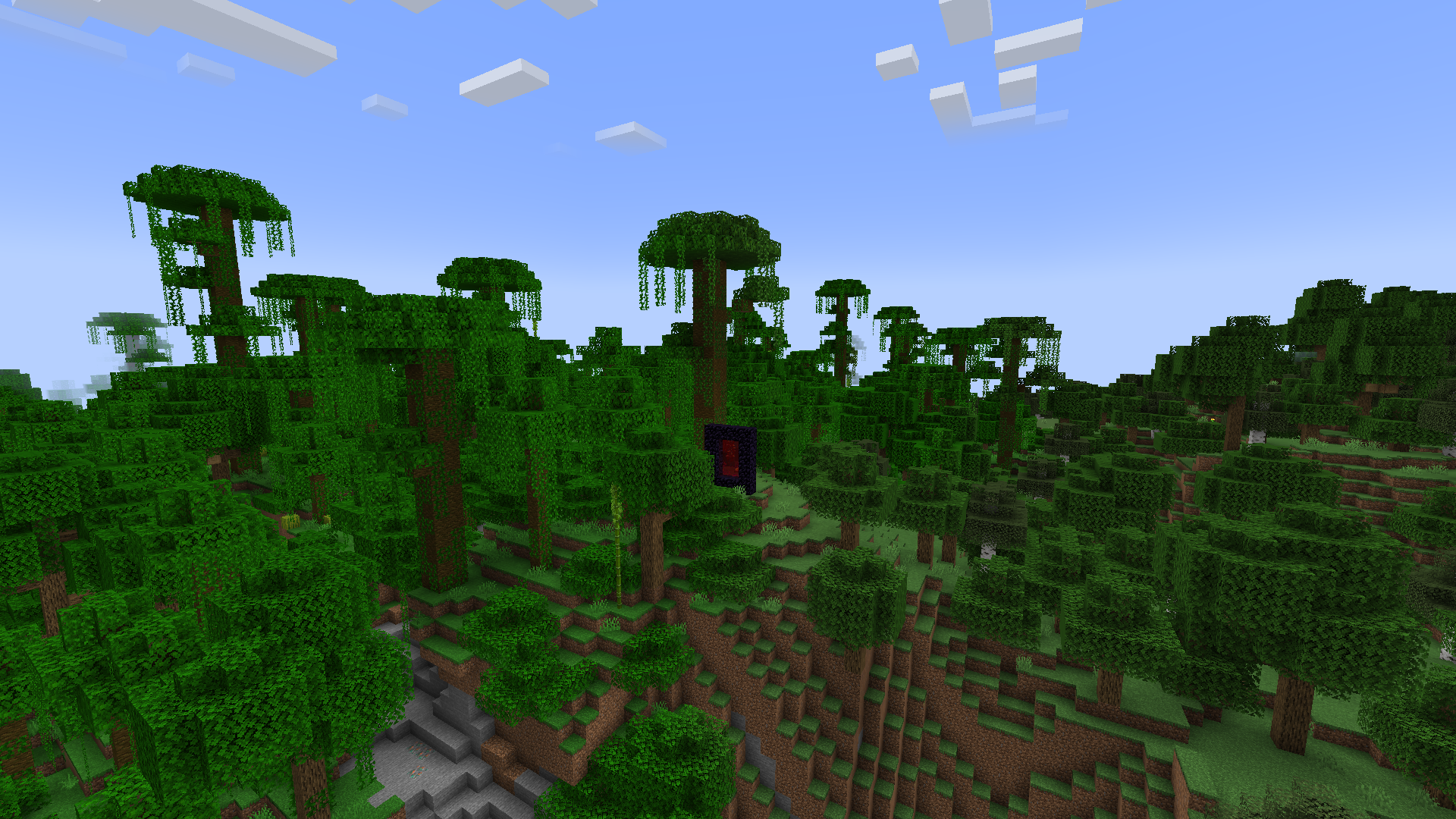 Screenshot modpacku Immersive Portals Mods (1/3)