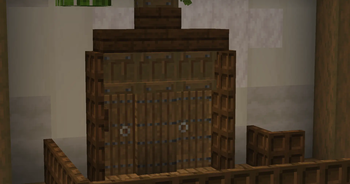 A big spruce Door
